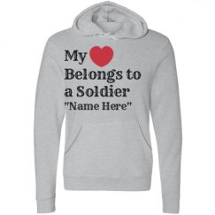 Unisex Fleece Pullover Midweight Hoodie