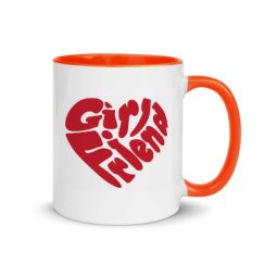 11oz Ceramic Mug with Color Inside