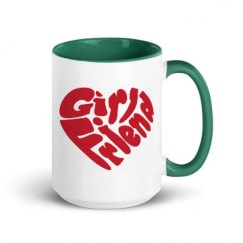 15oz Ceramic Mug with Color Inside