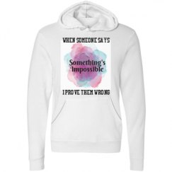 Unisex Fleece Pullover Midweight Hoodie