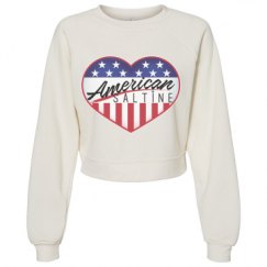 Women's Raglan Pullover Fleece