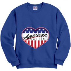 Unisex Film and Foil Crewneck Sweatshirt