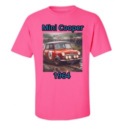 Unisex Ultra Cotton Safety Neon Crewneck Tee