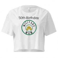 Ladies Festival Cali Crop Top Tee