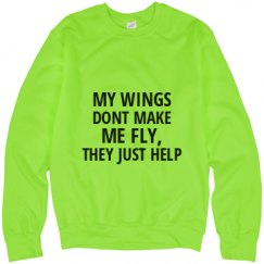 Unisex Neon Crewneck Sweatshirt