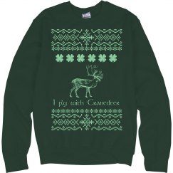 Ugly Sweater Cranedeer Sweatshirt