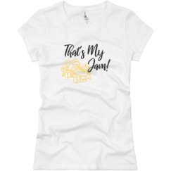 Ladies Slim Fit Basic Promo Jersey Tee