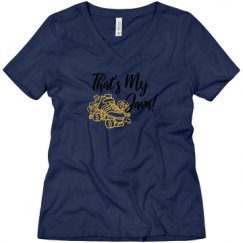 Ladies Relaxed Fit V-Neck Tee