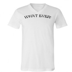 Unisex V-Neck Jersey Tee