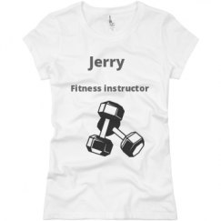 Ladies Slim Fit Basic Promo Jersey Tee