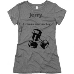 Ladies Slim Fit Super Soft Triblend Tee