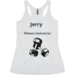 Ladies Slim Fit Super Soft Racerback Triblend Tank