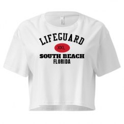 Ladies Festival Cali Crop Top Tee