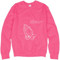 Unisex Neon Crewneck Sweatshirt