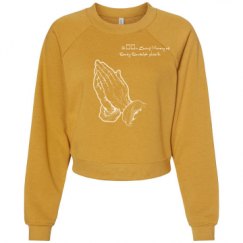 Women's Raglan Pullover Fleece