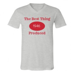 Unisex V-Neck Jersey Tee