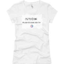 Ladies Slim Fit Basic Promo Jersey Tee