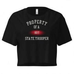 Ladies Festival Cali Crop Top Tee