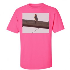 Unisex Ultra Cotton Safety Neon Crewneck Tee