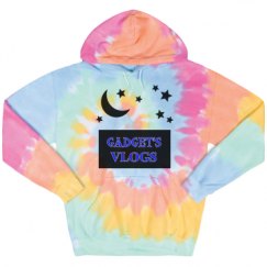 Unisex Tie-Dye Fleece Hoodie