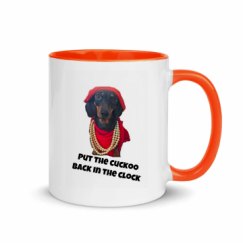 11oz Ceramic Mug with Color Inside