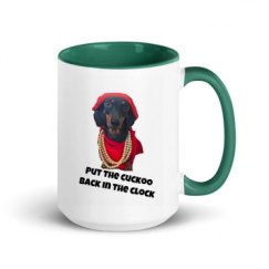 15oz Ceramic Mug with Color Inside