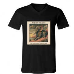 Unisex V-Neck Jersey Tee