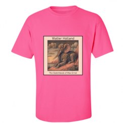 Unisex Ultra Cotton Safety Neon Crewneck Tee