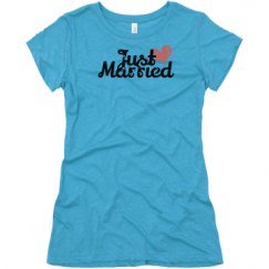 Ladies Slim Fit Super Soft Triblend Tee