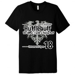 Hufflebuff T Vintage Black
