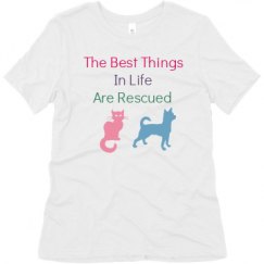 Ladies Relaxed Fit Super Soft Triblend Tee