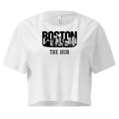 Ladies Festival Cali Crop Top Tee