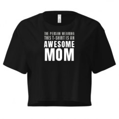 Ladies Festival Cali Crop Top Tee