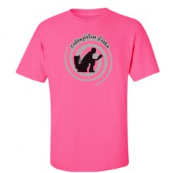 Unisex Ultra Cotton Safety Neon Crewneck Tee