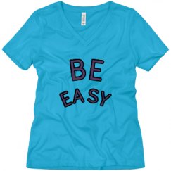Ladies Relaxed Fit V-Neck Tee