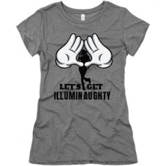 Ladies Slim Fit Super Soft Triblend Tee