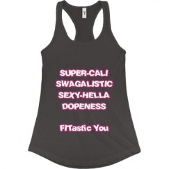 Ladies Slim Fit Racerback Tank Top