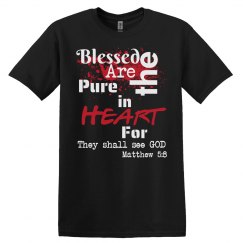 Matthew 5:8 T-shirt