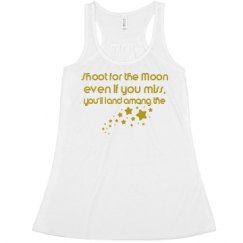 Ladies Flowy Racerback Tank