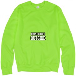 Unisex Neon Crewneck Sweatshirt