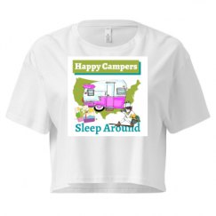 Ladies Festival Cali Crop Top Tee