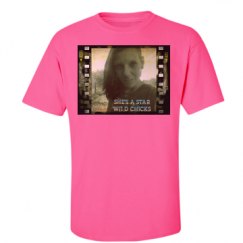 Unisex Ultra Cotton Safety Neon Crewneck Tee