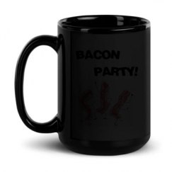 15oz Black Glossy Mug