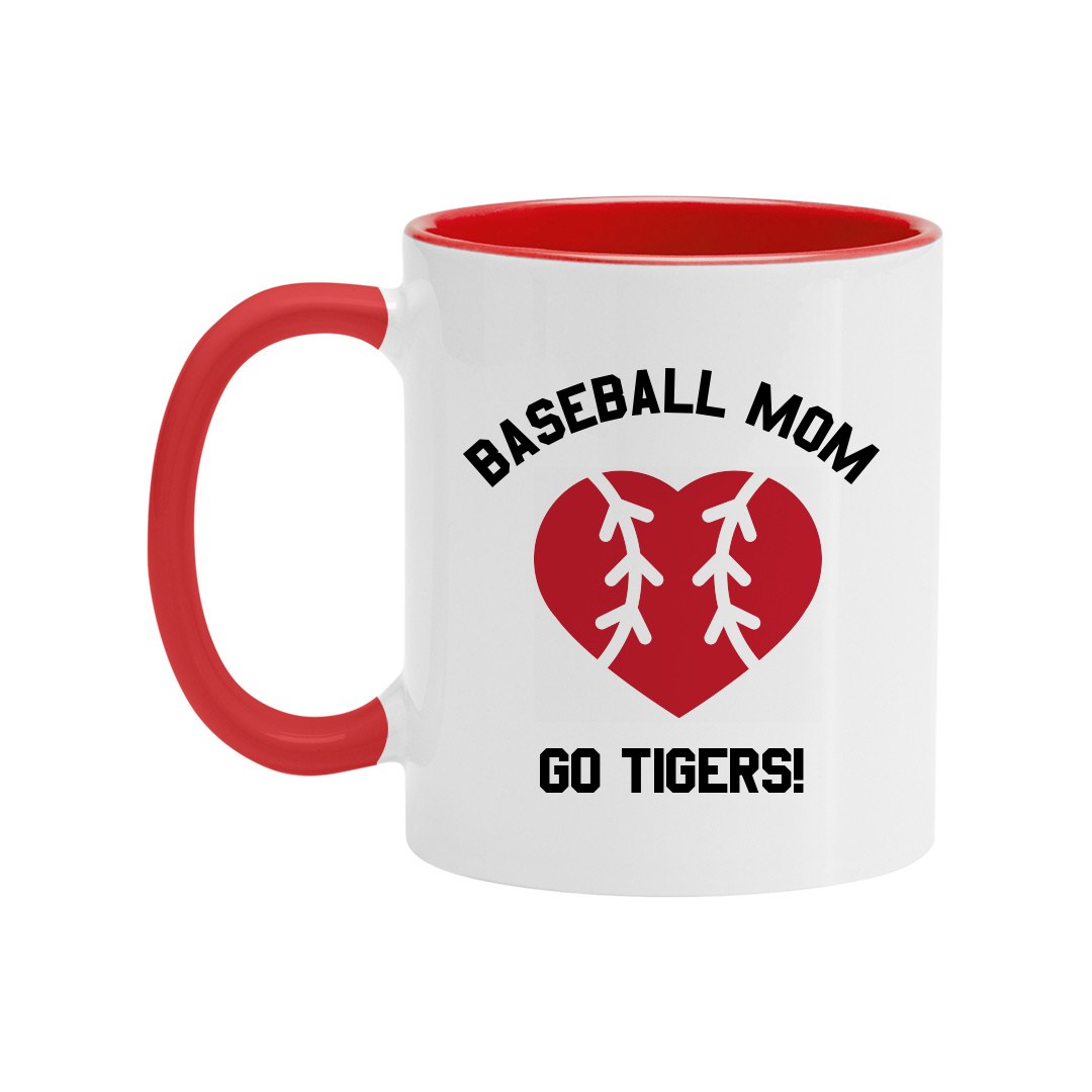 baseball mom mug