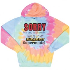 Unisex Tie-Dye Fleece Hoodie