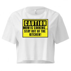 Ladies Festival Cali Crop Top Tee