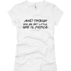 Ladies Slim Fit Basic Promo Jersey Tee