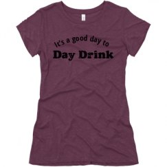 Ladies Slim Fit Super Soft Triblend Tee