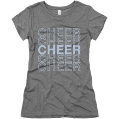 Ladies Slim Fit Super Soft Triblend Tee