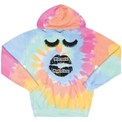 Unisex Tie-Dye Fleece Hoodie